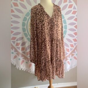Gigio MIDI speckled dress